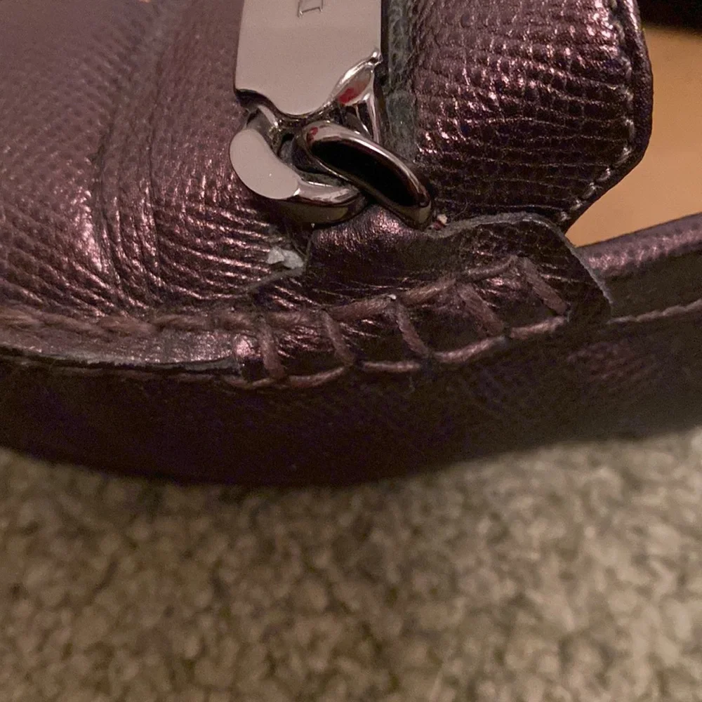 Gently Worn Women’s Size 8B Coach Loafer With Horse Bit - Picture 7 of 13